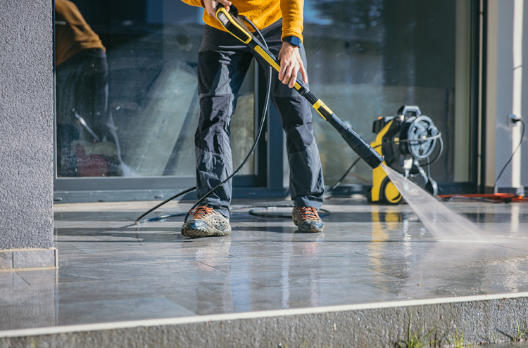 Expert pressure washing services by Pinnacle Pressure Cleaning and Sealing, Naples, FL.